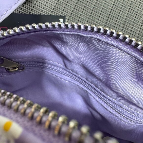 Knotted Shoulder Bag Lavender Sunrise Gingham By No Boundaries One Size - Picture 6 of 6